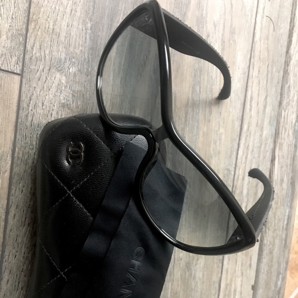 Chanel sunglasses tweed